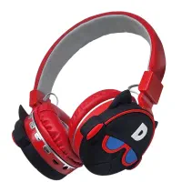 هدفون بلوتوثی فانتزی پسرانه طرح سگ نگهبان