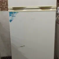 یخچال جنرال استیل دو درب سالم و تمیز