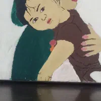 تابلو طراحی شده توست پسر 8 ساله