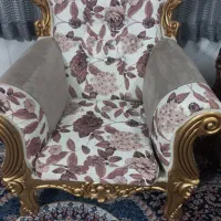 سرویس مبل هفت نفره بدون پارگی پارچه و شکستگی|مبلمان خانگی و میز عسلی|پاکدشت, پاکدشت (مامازند)|دیوار