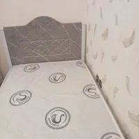 تشک طبی  وتخت یک نفره فلزی|تخت و سرویس خواب|قم, باجک یک|دیوار