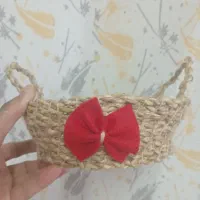 سبد حصیری|صنایع دستی و سایر لوازم تزئینی|کوچصفهان, |دیوار