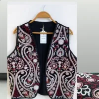 جلیقه سوزندوزی|لباس|نائین, |دیوار