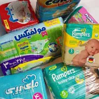 پوشک سایز ۱ و ۲