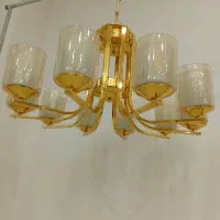 لوستر. پروفیلی. مدرن. آبکاری|لوستر و چراغ آویز|تهران, شادآباد|دیوار