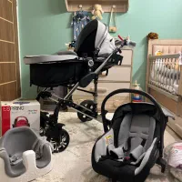 کالسکه و کریر+۳تیکه دیگر نو