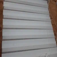 پرده زبرا ۲ عدد در حد نو