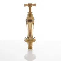 شیرآب حیاطی برنجی