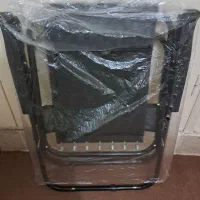 میز گرد MDF پایه فلزی و صندلی تاشو درجه ۱ نو نو|مبلمان خانگی و میز عسلی|شاهینشهر, فردوسی|دیوار