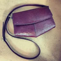 طلا،کیف چرم طبیعی دست‌دوز