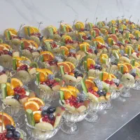 کوکتل میوه مجالس نیروی آقا و خانم تهران کرج