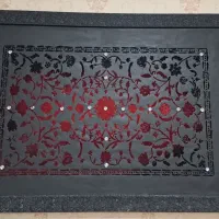 تابلو فرش تکسچر با نگین