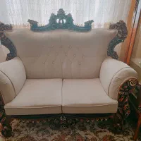 فروش مبل سلطنتی بدون هیچ ایرادی و کاملا سالم|مبلمان خانگی و میز عسلی|پرند, فاز ۵|دیوار