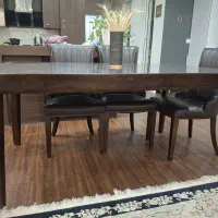 میز غذاخوری ۶نفره چوب راش|میز و صندلی غذاخوری|اهواز, کیانپارس |دیوار
