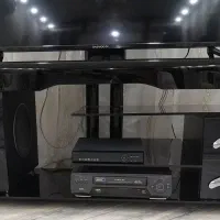 میز تلویزیون شیشه ای