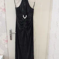 لباس مجلسی مخمل پلنگی