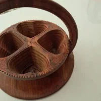 ظرف اردور خوری چوبی نو|صنایع دستی و سایر لوازم تزئینی|ساری, |دیوار