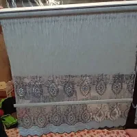 دوعدد پرده تمیز ودر حد نو|پرده، رانر، رومیزی|مشهد, مصلی (کارمندان اول)|دیوار