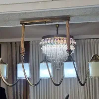 لوستر شامپاینی ۵ شاخه