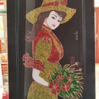 تابلو پولکی کار دست