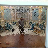 آینه کاری ،اینه پازلی|آینه|ری, دولت‌آباد|دیوار