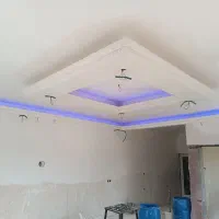 گچکاری و گچ کاری لکه گیری کلی جزی