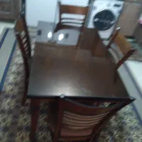 میزناهارخوری ۴ نفره|میز و صندلی غذاخوری|فولادشهر, C5|دیوار