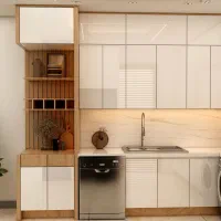 تعمیرات و خدمات کابینت ام دی اف آشپزخانه|خدمات پیشه و مهارت|مهریز, |دیوار