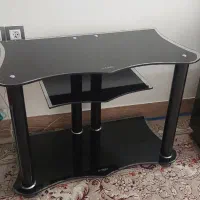میزتلوزیون شیشه ای