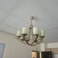 لوستر حباب دار  ۸ شاخه