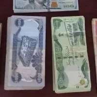 کلکسیونی دینار عراق و دلار کلکسیونی
