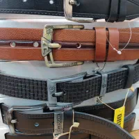 کمربند چرم طبیعی