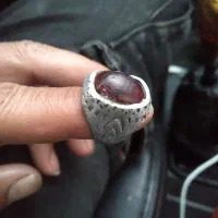 دو عدد انگشتر نقره قدیمی