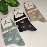 «جوراب نیمساق دخترونه طرح گل پروانه»|لباس|قم, باجک سه|دیوار