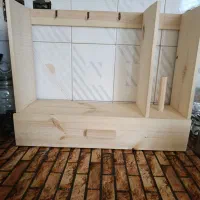 میز بار قهوه چوبی