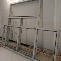 درب وپنجره دوجداره باشیشه pvc دست دوم