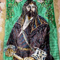 پرچم عزاداری و بنر مخمل امام علی