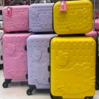 چمدان دو تیکه طرح کیتی