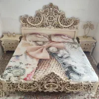 سرویس خواب تماماً چوب راش خیلی شیک و خاص