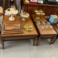 میز عسلی جلومبلی مستطیل یا مربع جلو مبل ۳تکه