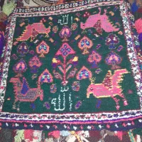 چنته|گلیم، جاجیم، گبه|شیراز, میانرود|دیوار