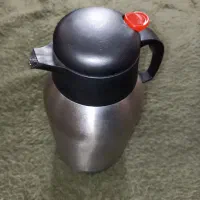 فلاسک استیل بزرگ ۲ لیتری|ظروف نگهدارنده، پلاستیکی، یک‌بارمصرف|اردبیل, |دیوار