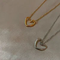 گردنبند قلب استیل