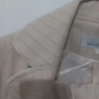 کت شلوار رنگ کرم  راه راه|لباس|محمدیه-قزوین, |دیوار