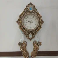 ساعت دیواری شیک وزیباسفیدطلایی|ساعت دیواری و تزئینی|تهران, هفده شهریور|دیوار