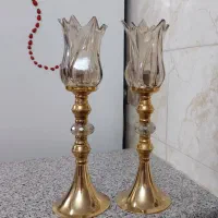 شمعدان لاله ای|لوستر و چراغ آویز|کرج, کرج نو|دیوار