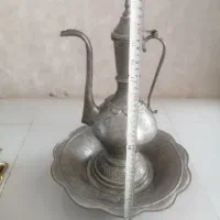 آفتابه لگن مسی قدیمی|صنایع دستی و سایر لوازم تزئینی|قم, انسجام|دیوار