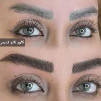 کاور تتو های قدیمی و پر کردن جاهای خالی ابرو