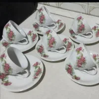 ست چایخوری گل سرخ