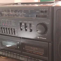 رادیو ضبط هیتاچی ژاپن|سیستم صوتی خانگی|نجف‌آباد, شیخ آباد|دیوار